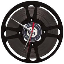 Load image into Gallery viewer, 10-1/2&quot; Movie Reel Clock