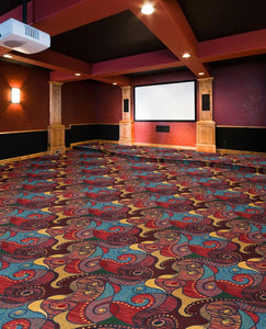 "Contrarian" Theme Theater Carpet