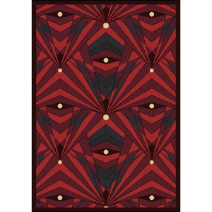 "Deco Strobe" Theme Theater Area Rugs and Carpet