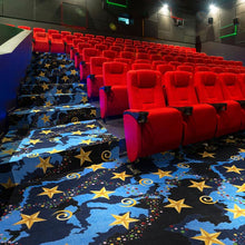 Load image into Gallery viewer, &quot;Galaxy&quot; Theme Theater Carpet