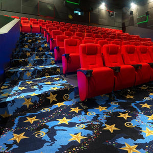 "Galaxy" Theme Theater Carpet