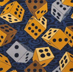 "Roll the Dice" Theme Game Room Carpet