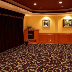 "Acanthus" Theme Theater Area Rugs and Carpet