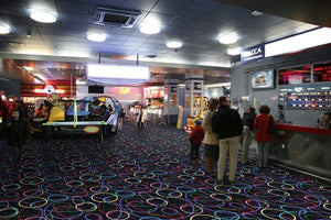 "Looped" Arcade, Game Room, and Home Theater Carpet