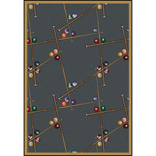 Load image into Gallery viewer, &quot;Snookered&quot; Game Room Area Rug and Carpet